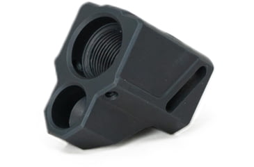 Image of Faxon Firearms EXOS-513 Pistol Compensator, Glock and FX-19, 9mm, Black, 816341026179