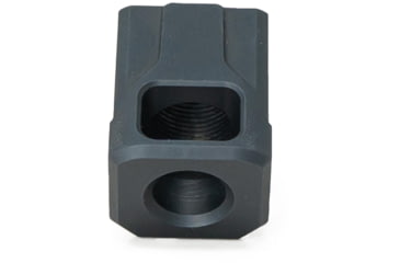 Image of Faxon Firearms EXOS-513 Pistol Compensator, Glock and FX-19, 9mm, Black, 816341026179