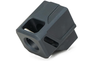 Image of Faxon Firearms EXOS-513 Pistol Compensator, Glock and FX-19, 9mm, Black, 816341026179