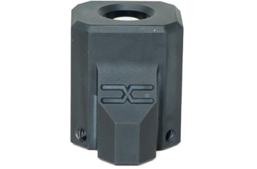 Image of Faxon Firearms EXOS-513 Pistol Compensator, Glock and FX-19, 9mm, Black, 816341026179