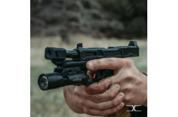 Image of Faxon Firearms EXOS-514 Pistol Compensator, M&amp;P, 9mm, Black, 816341026186