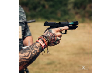 Image of Faxon Firearms EXOS-515 Pistol Compensator, SIG P320, 9mm, Black, 816341026193