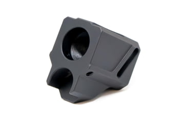 Image of Faxon Firearms EXOS-523 Pistol Compensator, Glock 43, 9mm, Black, FF-P-A-COMP-SS-G-01