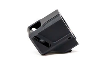 Image of Faxon Firearms EXOS-523 Pistol Compensator, Glock 43, 9mm, Black, FF-P-A-COMP-SS-G-01