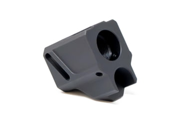Image of Faxon Firearms EXOS-523 Pistol Compensator, Glock 43, 9mm, Black, FF-P-A-COMP-SS-G-01