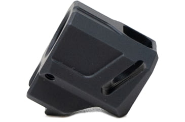 Image of Faxon Firearms EXOS-524 Pistol Compensator, M&amp;P Shield/Shield Plus, 9mm, Black, 816341026216