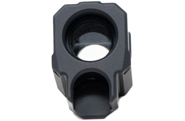 Image of Faxon Firearms EXOS-524 Pistol Compensator, M&amp;P Shield/Shield Plus, 9mm, Black, 816341026216