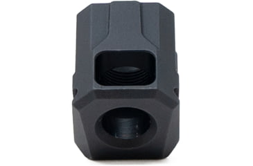 Image of Faxon Firearms EXOS-524 Pistol Compensator, M&amp;P Shield/Shield Plus, 9mm, Black, 816341026216