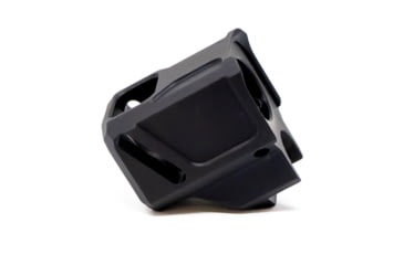 Image of Faxon Firearms EXOS-533 Pistol Compensator, Glok 43x/48, 9mm, Black, FF-P-A-COMP-SS-G-02