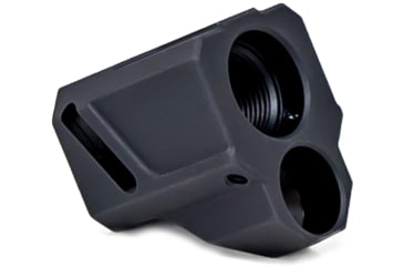 Image of Faxon Firearms EXOS-543 Pistol Compensator, Glock Gen 4 19/17/34, 9mm, Black, 816341026452