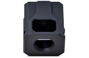 Image of Faxon Firearms EXOS-543 Pistol Compensator, Glock Gen 4 19/17/34, 9mm, Black, 816341026452
