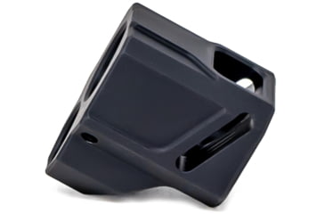 Image of Faxon Firearms EXOS-543 Pistol Compensator, Glock Gen 4 19/17/34, 9mm, Black, 816341026452