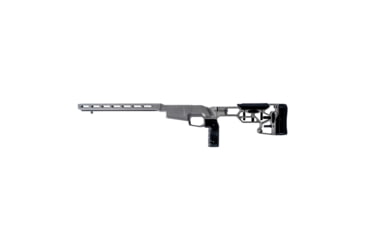 Image of Faxon Firearms Faxon/MDT Chassis, Skeleton Rifle Stock, Vertical Grip, Tactical Grey, FF-700-Chassis-03-01