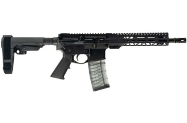 Image of Faxon Firearms First Line Bantam AR15 Pistol, 9mm Luger, 10.5in Barrel, Forged Aluminum Frame, A2 Polymer Grip, 30 Round Magazine, Black, One Size, FX910