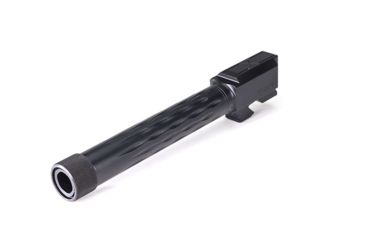 Image of Faxon Firearms G17 FLAME Barrel, Match, Full-Size, Gen 1-4, 9mm SAAMI, 416-R QPQ, Threaded Barrel, Black Nitride, GB910N17LGQ-T