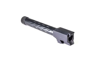 Image of Faxon Firearms G17 FLAME Barrel, Match, Full-Size, Gen 1-4, 9mm SAAMI, 416-R QPQ, Threaded Barrel, Black Nitride, GB910N17LGQ-T