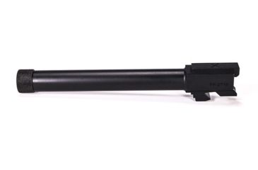 Image of Faxon Firearms G34 Barrel, Competition, Gen 1-4, 9mm SAAMI, 4150 QPQ, Threaded Barrel, Black Nitride, GA910N34NGQ-T