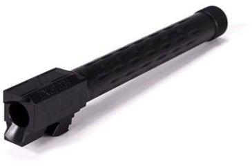 Image of Faxon Firearms G34 FLAME Barrel, Match, Competition, Gen 1-4, 9mm SAAMI, 416-R QPQ, Threaded Barrel, Black Nitride, GB910N34LGQ-T