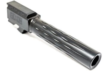 Image of Faxon Firearms Gen 2-5 Match Pistol Barrel w/ Patented Flame Fluting, Glock, Glock 19, 9mm, 1-10 Twist, Non Threaded, Polished Copper PVD, GB910N19LGQ-N-PCOP