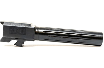 Image of Faxon Firearms Gen 2-5 Match Pistol Barrel w/ Patented Flame Fluting, Glock, Glock 19, 9mm, 1-10 Twist, Non Threaded, Polished Copper PVD, GB910N19LGQ-N-PCOP