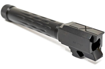 Image of Faxon Firearms Gen 2-5 Match Pistol Barrel w/ Patented Flame Fluting, Glock, Glock 19, 9mm, 1-10 Twist, Threaded, Polished Copper PVD, GB910N19LGQ-T-PCOP