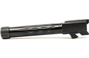 Image of Faxon Firearms Gen 2-5 Match Pistol Barrel w/ Patented Flame Fluting, Glock, Glock 19, 9mm, 1-10 Twist, Threaded, Polished Copper PVD, GB910N19LGQ-T-PCOP