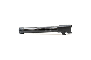 Image of Faxon Firearms Gen 5 Match Pistol Barrel w/ Patented Flame Fluting, Glock, Glock 17, 9mm, 1-10 Twist, 1/2x28, Black, GB910N175LGQ-T