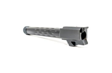 Image of Faxon Firearms Gen 5 Match Pistol Barrel w/ Patented Flame Fluting, Glock, Glock 17, 9mm, 1-10 Twist, 1/2x28, Black, GB910N175LGQ-T