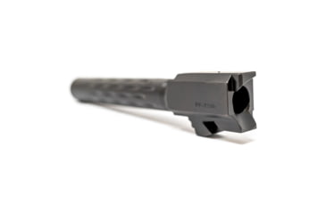 Image of Faxon Firearms Gen 5 Match Pistol Barrel w/ Patented Flame Fluting, Glock, Glock 17, 9mm, 1-10 Twist, Non Threaded, Black, GB910N175LGQ-N