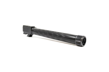 Image of Faxon Firearms Gen 5 Match Pistol Barrel w/ Patented Flame Fluting, Glock, Glock 34, 9mm, 1-10 Twist, 1/2x28, Black, GB910N345LGQ-T