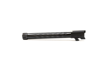 Image of Faxon Firearms Gen 5 Match Pistol Barrel w/ Patented Flame Fluting, Glock, Glock 34, 9mm, 1-10 Twist, 1/2x28, Black, GB910N345LGQ-T