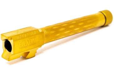 Image of Faxon Firearms Match Series Glock 9mm Luger Threaded Pistol Barrel w/ Flame Fluting