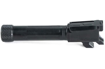 Image of Faxon Firearms Match Series M&amp;P Shield Barrel, 9mm Caliber, 416-R, Nitride, Threaded, Black, M&amp;PB910NSSOQ-T