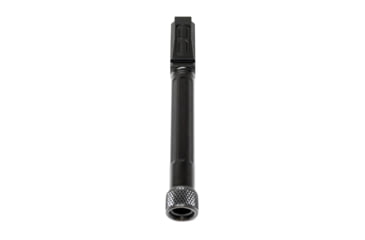 Image of Faxon Firearms Match Straight Fluted Pistol Barrel, Glock, Glock 48, 9mm, 1-10 Twist, 1/2x28, Black, GB910N48SGQ-T