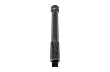 Image of Faxon Firearms Match Straight Fluted Pistol Barrel, Glock, Glock 48, 9mm, 1-10 Twist, 1/2x28, Black, GB910N48SGQ-T