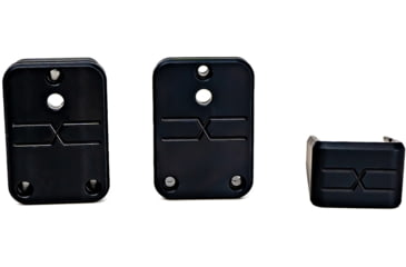 Image of Faxon Firearms Modular Mag Extension, Glock 19, 9mm, Combo, Black, 816341026100-5RD