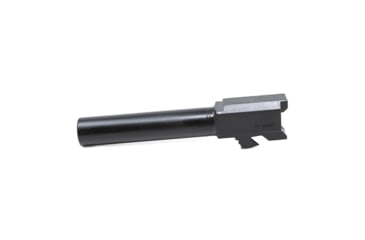 Image of EDEMO Faxon Firearms Non-Fluted Match Series Pistol Barrel, Glock 19, 9mm, 1-10 Twist, 416-R Stainless Steel, Salt Bath Nitride, Black, GB910N19NGQ-N, EDEMO2