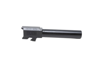 Image of EDEMO Faxon Firearms Non-Fluted Match Series Pistol Barrel, Glock 19, 9mm, 1-10 Twist, 416-R Stainless Steel, Salt Bath Nitride, Black, GB910N19NGQ-N, EDEMO2