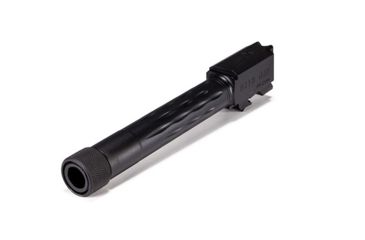 Image of Faxon Firearms Sig Sauer P320 Compact Barrel, Flame Fluted, Threaded, 9mm, 1-10 Twist, 1/2x28, 416-R SS, Nitride, Chameleon, 320B910NC2LOQ-T-NCR, 320B910NCLOQ-T