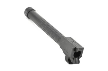 Image of Faxon Firearms Sig Sauer P320 Fullsize Barrel, Flame Fluted, 1/2x28 Threaded, 9mm, 1-10 Twist, 416-R SS, Nitride, Black, 320B910NFLOQ-T