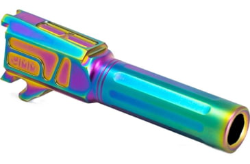 Image of Faxon Firearms SIG Sauer P365 Non-Threaded Barrel, 9mm Caliber, 416-R Stainless Steel, Chameleon PVD, Multi, 365B910NFSOQ-N-NCR