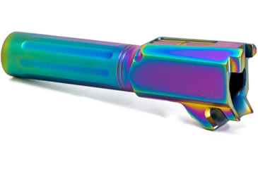 Image of Faxon Firearms SIG Sauer P365 Non-Threaded Barrel, 9mm Caliber, 416-R Stainless Steel, Chameleon PVD, Multi, 365B910NFSOQ-N-NCR