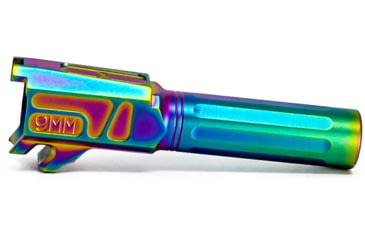 Image of Faxon Firearms SIG Sauer P365 Non-Threaded Barrel, 9mm Caliber, 1-10 Twist, 416-R Stainless Steel, Chameleon PVD, Multi, 365B910NFSOQ-N-NCR