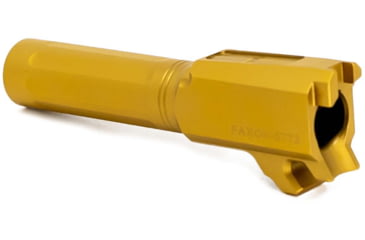 Image of Faxon Firearms SIG Sauer P365 Non-Threaded Barrel, 9mm Caliber, 416-R Stainless Steel, TiN PVD, Gold, 365B910NFSOQ-N-TIN
