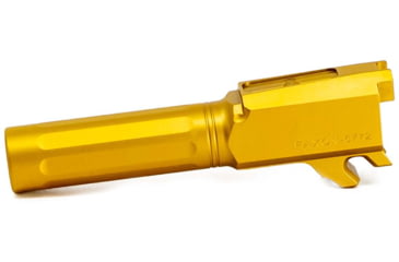 Image of Faxon Firearms SIG Sauer P365 Non-Threaded Barrel, 9mm Caliber, 416-R Stainless Steel, TiN PVD, Gold, 365B910NFSOQ-N-TIN