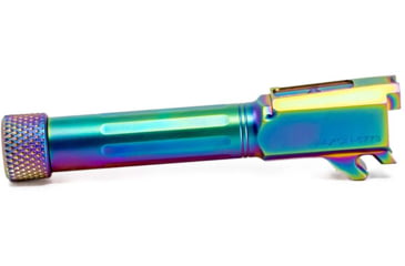 Image of Faxon Firearms SIG Sauer P365 XL Threaded Barrel, 9mm Caliber, 416-R Stainless Steel, Chameleon PVD, Multi, 365B910NXSOQ-T-NCR