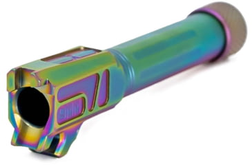 Image of Faxon Firearms SIG Sauer P365 XL Threaded Barrel, 9mm Caliber, 416-R Stainless Steel, Chameleon PVD, Multi, 365B910NXSOQ-T-NCR