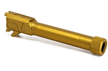 Image of Faxon Firearms SIG Sauer P365 XL Threaded Barrel, 9mm Caliber, 416-R Stainless Steel, TiN PVD, Gold, 365B910NXSOQ-T-TIN