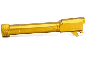 Image of Faxon Firearms SIG Sauer P365 XL Threaded Barrel, 9mm Caliber, 416-R Stainless Steel, TiN PVD, Gold, 365B910NXSOQ-T-TIN