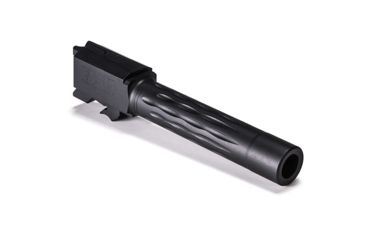 Image of Faxon Firearms Match Series 9mm Luger, M&amp;P 2.0 Compact Non-Threaded Pistol Barrel, 4in, 1-10 Twist, Black, M&amp;PB910NC2LOQ-N